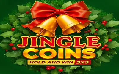 Jingle Coins: Hold and Win social slot visual